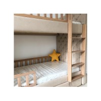 Кровать двухъярусная Elit soft (бежевый)