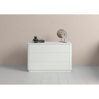 Комод Tammi 3 ящика ширина 120 см (белый)