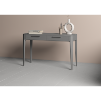 Консоль Type oak 2 ящика ширина 120 см (серый)