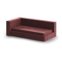 Диван-кровать Cube (бордовый FiberGuard)