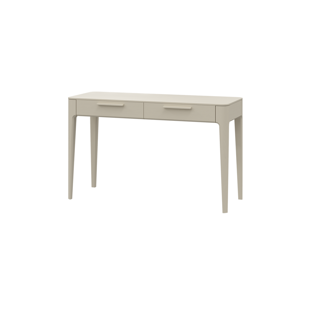 Консоль Type oak 2 ящика ширина 120 см (молочный)