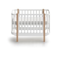 Кроватка Classic mini спальное место 60*120 см (белый)