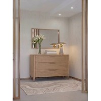 Комод Type oak 3 ящика ширина 120 см (натуральный дуб)