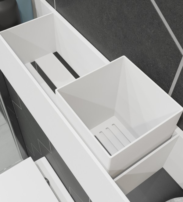 Стакан Box (нерж. белый)