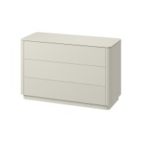 Комод Tammi 3 ящика ширина 120 см (молочный)