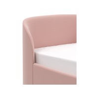 Диван-кровать KIDI Soft с низким изножьем 90*200 см R (розовый)