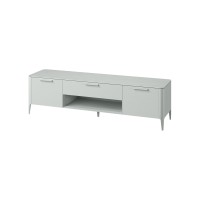 Тумба Type oak под ТВ ширина 200 см (светло-серый)