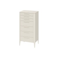 Комод Type высокий 7 ящиков (молочный)