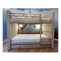 Кровать двухъярусная Cosy (серый)