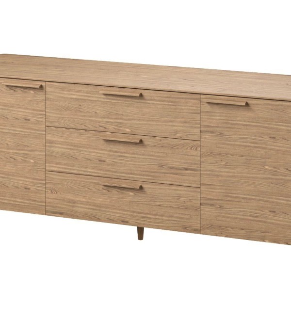 Тумба Type oak 2 двери 3 ящика (натуральный дуб)