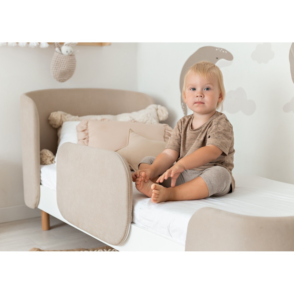 Мягкий чехол для бортика KIDI soft (бежевый)