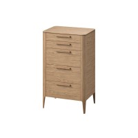 Комод Type oak высокий 5 ящиков (натуральный дуб)