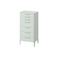 Комод Type oak высокий 7 ящиков (белый)
