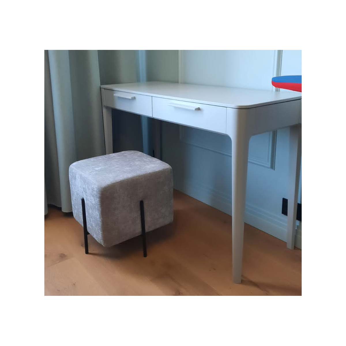 Консоль Type 2 ящика ширина 120 см (светло-серый)