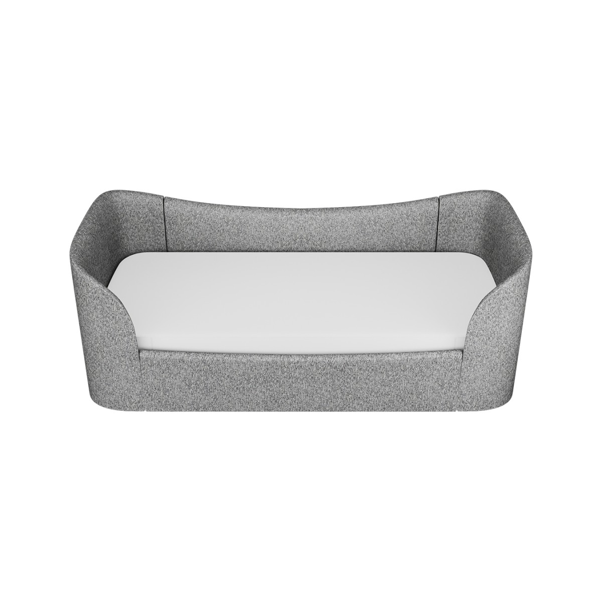 Диван-кровать KIDI Soft 90*200 см (серый, рогожка)
