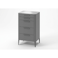 Комод Type высокий 5 ящиков (серый)