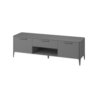 Тумба Type oak под ТВ ширина 180 см (серый)