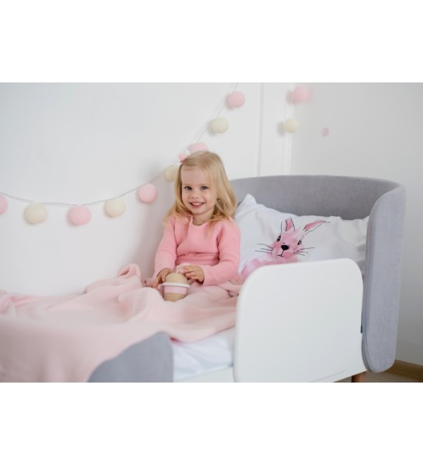 Защитный бортик для кровати KIDI soft (белый)