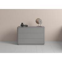 Комод Tammi 3 ящика ширина 120 см (серый)