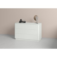 Комод Tammi 3 ящика ширина 120 см (белый)