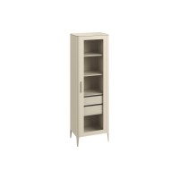 Витрина Type oak стеклянная высота 200 см R (молочный)