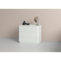 Комод Tammi 3 ящика ширина 90 см (белый)