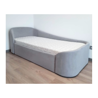 Диван-кровать KIDI Soft с низким изножьем 90*200 см R (серый)