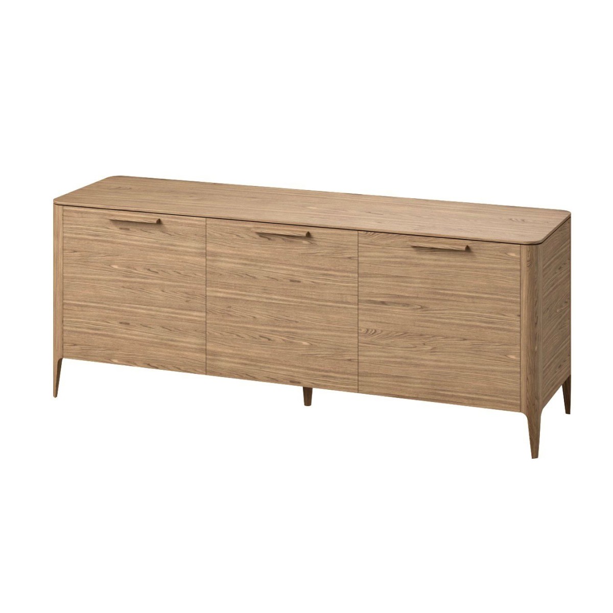 Тумба Type oak 3 двери ширина 180 см (натуральный дуб)