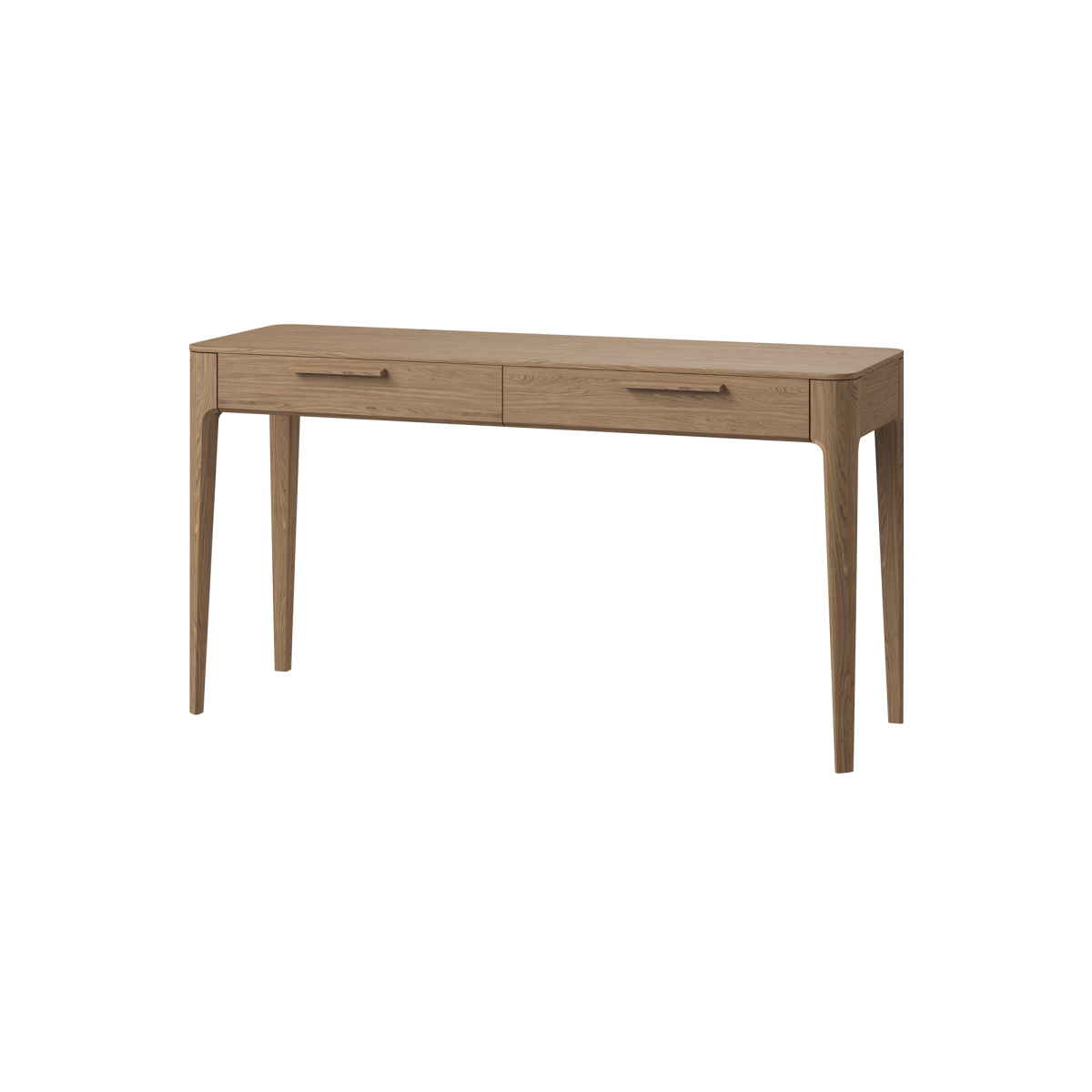 Консоль Type oak 2 ящика ширина 140 см (натуральный дуб)