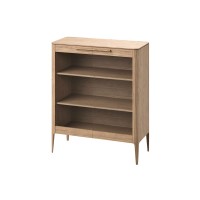 Витрина Type oak стеклянная высота 120 см (натуральный дуб)