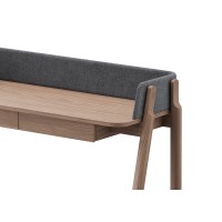 Консоль Basic 120*45 см (натуральный дуб, серый рогожка)