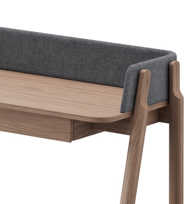 Консоль Basic 120*45 см (натуральный дуб, серый рогожка)