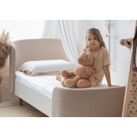 Кровать подростковая KIDI Soft размер М (бежевый)