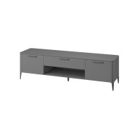 Тумба Type oak под ТВ ширина 200 см (серый)