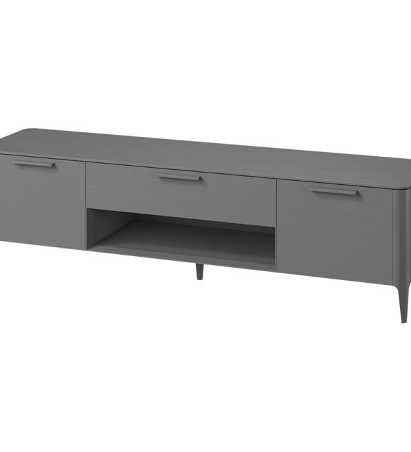 Тумба Type oak под ТВ ширина 200 см (серый)