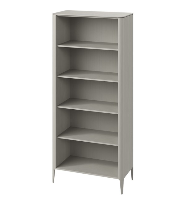 Стеллаж Type oak 200 см (серо-бежевый)
