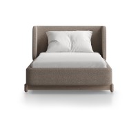 Кровать Basic спальное место 90*200 см (бежевый, букле)