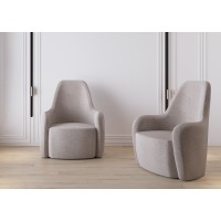 Кресло Ellipse E7.8 (бежевый, рогожка)