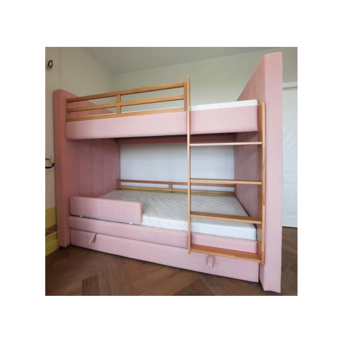 Кровать двухъярусная Cosy (розовый)