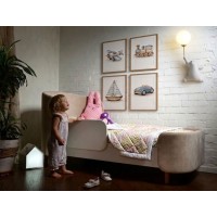 Кровать KIDI Soft для детей от 2 до 4 лет (бежевый)