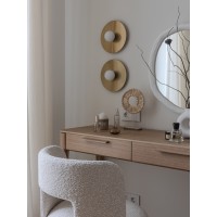 Консоль Type oak 2 ящика ширина 140 см (натуральный дуб)