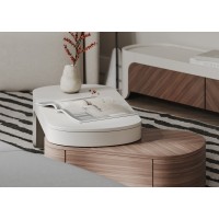 Столик Lagom nova 2 120 см (дымка, орех)