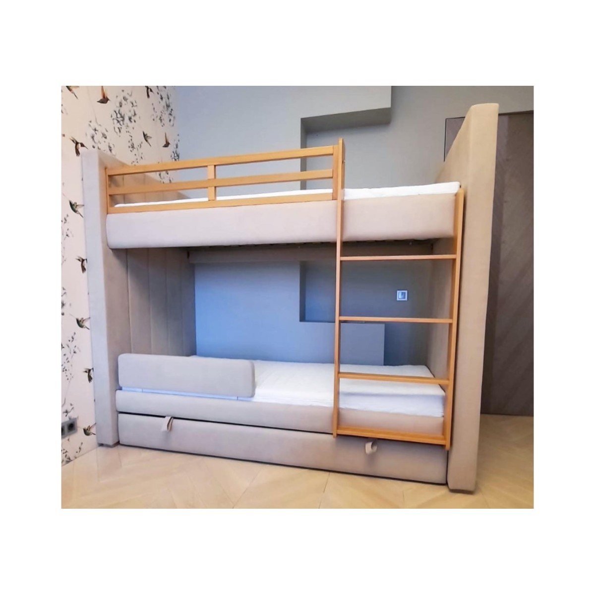 Кровать двухъярусная Cosy (серый)