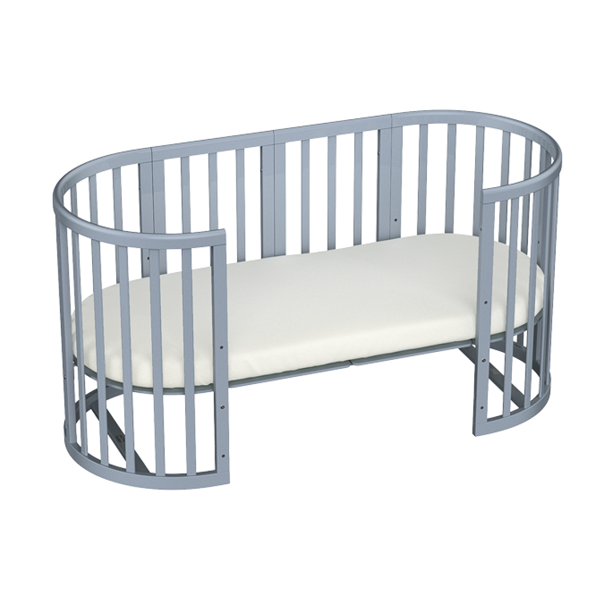 Удлинение для кроватки Ellipsebed до 165 см (серый)
