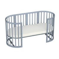 Удлинение для кроватки Ellipsebed до 165 см (серый)