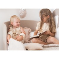 Комплект чехлов для кровати KIDI Soft для детей от 3 до 7 лет (бежевый)