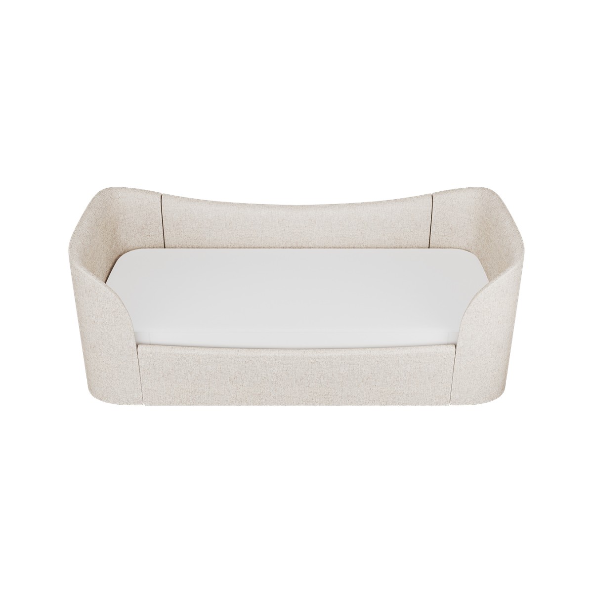 Диван-кровать KIDI Soft 90*200 см (бежевый, рогожка)