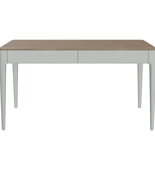 Стол письменный Type oak 140*70 см (натуральный дуб, белый)