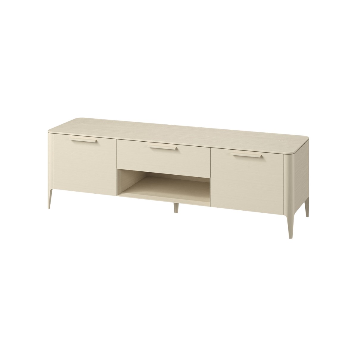 Тумба Type oak под ТВ ширина 180 см (молочный)