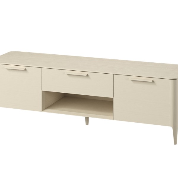 Тумба Type oak под ТВ ширина 180 см (молочный)